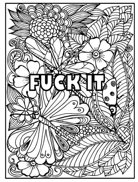 adult swear word coloring book|adult swear word coloring sheets.